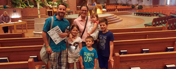 Familia cristiana en EEUU