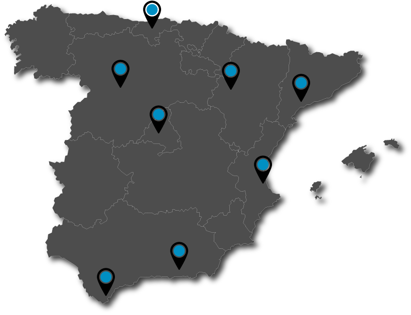Mapa sedes Fe y Vida Mapa sedes Fe y Vida