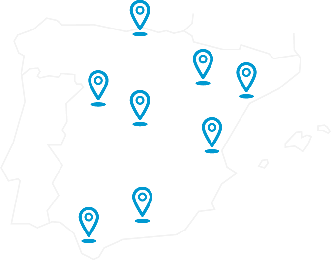 Mapa sedes Fe y Vida Mapa sedes Fe y Vida