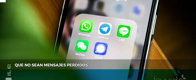 Que no sean mensajes perdidos