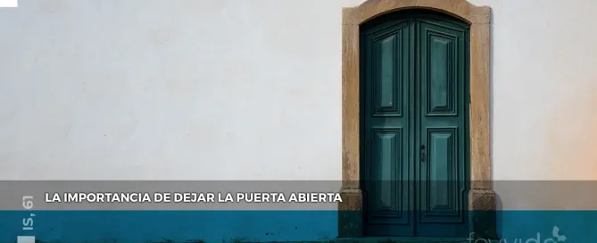Dios llama a tu puerta